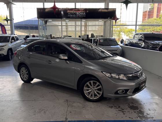 HONDA CIVIC 1.8 LXS 16V FLEX 4P AUTOMÁTICO